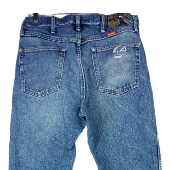 VINTAGE  Distressed High Rise Mom Jeans ~ 34 x 32 - Picture 3 of 7